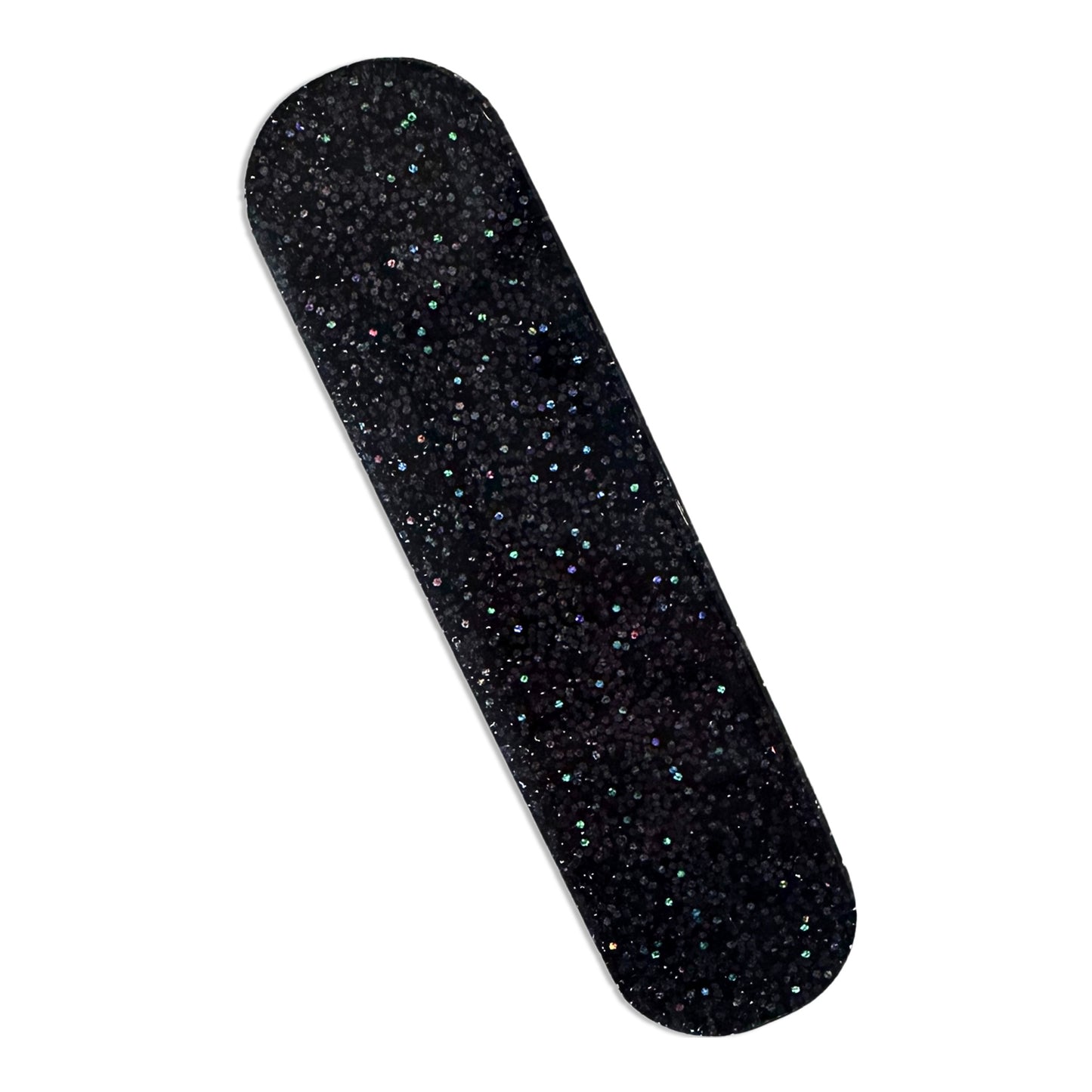 Chunky Black Glitter Arc