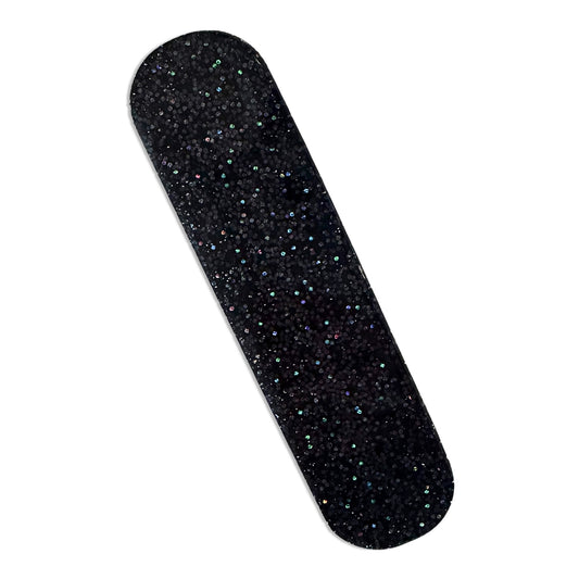 Chunky Black Glitter Arc