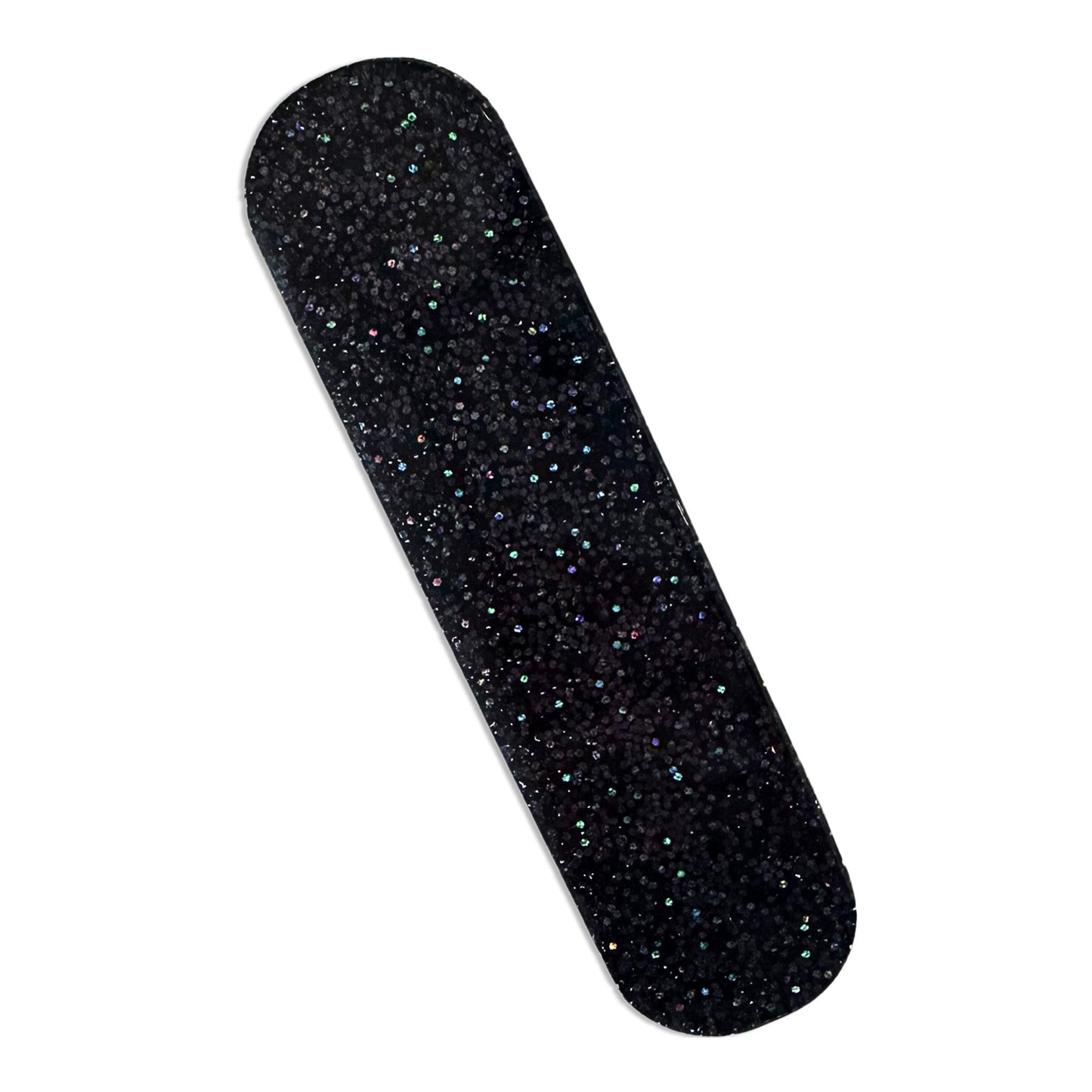 Chunky Black Glitter Arc