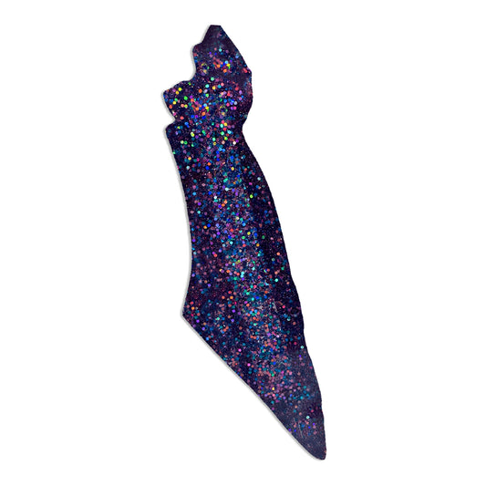 Purple Fusion Chunky Glitter Map