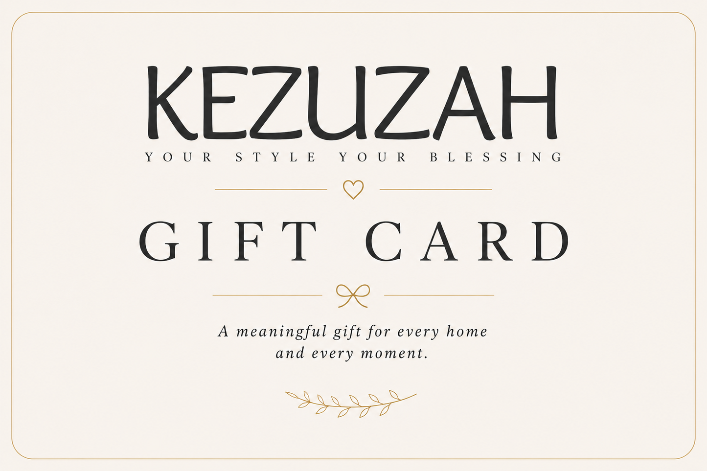 Gift card