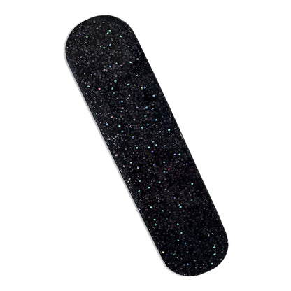 Chunky Black Glitter Arc