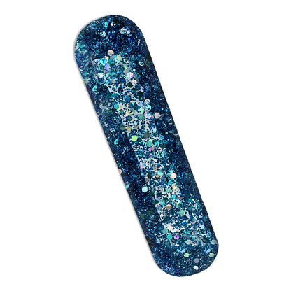 Blue Chunky Glitter Arc